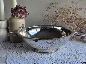 Premium Stainless Steel Handcrafted Eco-Friendly FLORAL DESIGN Metal Bowl for <b>Kitchen</b> Serving & Mixing - Product Image 3