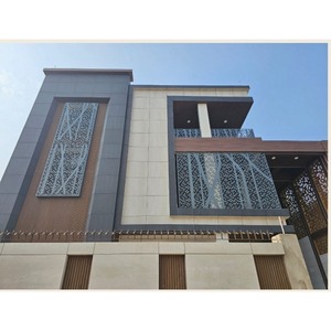 Modern Aluminium Facade System Architectural Curtain Wall Exterior Cladding Panels Custom Design for Commercial and Residential - Product Image 1