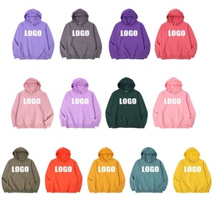 Sweat à capuche personnalisé épais 300 g/m² à épaules tombantes, en molleton de coton vierge, coupe oversize, avec motif dessin animé et appliqué numérique en relief, collection Printemps - Product Image 2