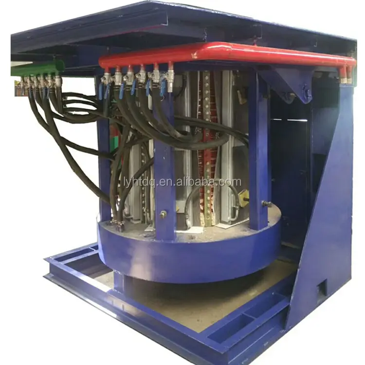Hot sale 1000KG 2T 3T 5T 8T 10T 20T ton Industrial Electric Induction Smelting Metal Melting Furnace For Casting Rolling Machine