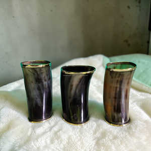 Jarra Vikinga de Cuerno Pulido Hecha a Mano con Funda de Cuero, Artículos de Bebida de Primera Calidad al Mejor Precio - Product Image 4