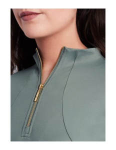 Tissu respirant et absorbant la transpiration en nylon, polyester et élasthanne Horsekraft de qualité supérieure pour vêtements d'équitation à manches courtes - Product Image 1