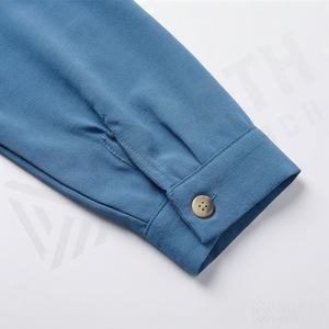 ชุดอาบายะห์สำหรับสตรีมุสลิม ผ้าคุณภาพดีที่สุด ติดกระดุมด้านหน้า แขนยาว ผลิตจากผ้าไหม รับผลิตตามแบบ OEM ดีไซน์หรูหรา - Product Image 5