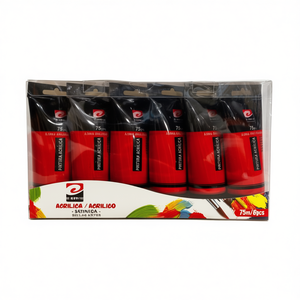 Pintura Acrílica Roja, Pinturas Acrílicas de Alta Calidad - Product Image 1