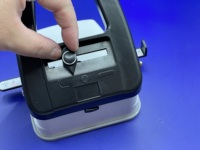 Perforadora de ranura de PVC para tarjeta de plástico 3 en 1 perforadora de ranura de agujero profesional de escritorio
