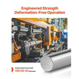 Tige de mouvement linéaire SFC25 en acier au carbone antirouille, 25mm x 1000mm (0.98 x 39,4 pouces), coupe d'axe de haute précision et de haute dureté, 2 pièces - Product Image 3