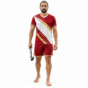 Uniforme de hockey léger et de qualité supérieure pour équipe, avec une coupe athlétique et une gestion de l'humidité pour la performance des joueurs, uniforme de hockey respirant. - Product Image 5