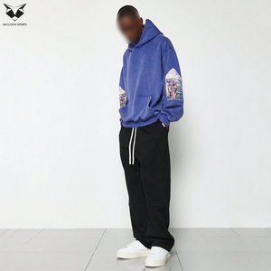 2026 Best Seller Highest Quality Cotton Hoodies <b>Men</b> Latest Stylish Pullover Hooded Autumn Warm Fashion <b>Tops</b> Embroidered - Product Image 6