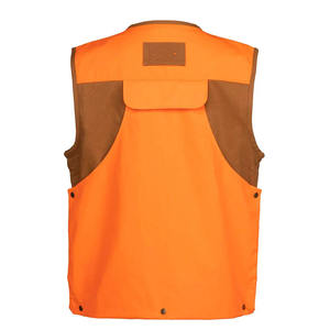 Summer Hunting <b>Vest</b> for Adults-Tactical Outdoor Utility with <b>Multi</b> Pockets Custom Chest <b>Pack</b> & Logo Sleeveless PolyesterCotton - Product Image 3
