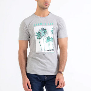Camisa Estampada para Hombre con Logotipo Personalizado, Ligera, Cómoda, Precio Razonable, Transpirable, de Alta Calidad y Superventas - Product Image 1