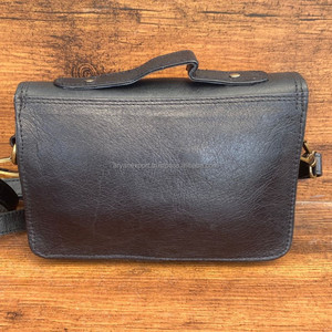 Mini bolso bandolera de cuero genuino para mujer, bolso de hombro de cuero de grano completo a la moda para mujer, bolsos pequeños de piel de vaca - Product Image 5