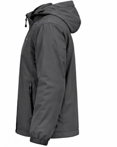 <b>Men's</b> <b>Waterproof</b> Hooded Jacket Stand Collar Zipper <b>Winter</b> <b>Coat</b> - Product Image 5