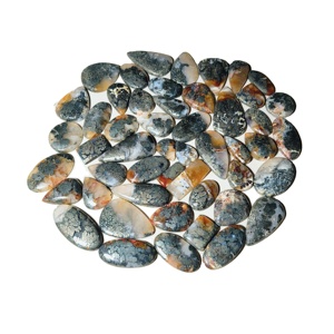 ควอตซ์น้ำผึ้งธรรมชาติคุณภาพสูง รูปทรงหลวมแบบคาโบชอง ขนาด 20-45 มม. น้ำหนัก 8-12 กรัม รับรองโดยบุคคลที่สาม สำหรับทำเครื่องประดับ - Product Image 5