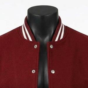 Veste universitaire de qualité supérieure, veste bomber personnalisée avec patch OEM, commande en gros de vestes universitaires, veste universitaire personnalisée avec nom et logo, vestes d'équipe scolaire - Product Image 4