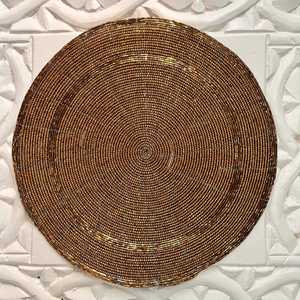 Napperons brodés à la main avec perles, accessoires décoratifs pour table de salle à manger, pour la décoration de mariages et de fêtes - Product Image 3