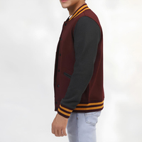 Veste universitaire pour homme de qualité supérieure, personnalisable, fabriquée sur mesure, design personnalisé pour une utilisation en extérieur