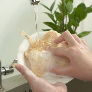Éponge de lavage de la vaisselle en luffa naturelle pour la cuisine Éponge de lavage de la vaisselle en luffa, Éponge écologique pour le bain du corps en luffa - Product Image 6