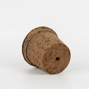 Pot en coco écologique de qualité supérieure, 100% naturel, biodégradable, en fibre de coco, pots à fleurs de 17 cm x 15 cm, brun naturel, pour les personnes soucieuses de l'environnement - Product Image 3