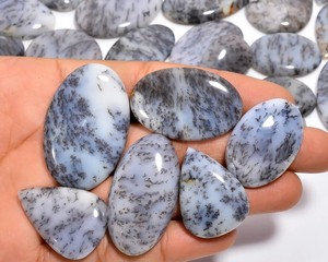 Lote de Cabujones de Jaspe Cobra Natural, Gemas Sueltas Pulimentadas y Lisas, Formas Surtidas, Patrón Exótico, Piedras de Jaspe para Joyería - Product Image 3