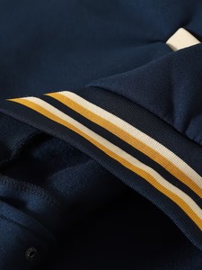 High Quality Premium Eco-Friendly Breathable <b>Summer</b> Varsity <b>Jacket</b> <b>Men</b> Custom Baseball Letterman Urban Streetwear OEM Supply - Product Image 4