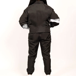 Conjunto Deportivo Cortavientos para Mujer, Transpirable, Impermeable, Ligero, Estilo Urbano, 2 Piezas, Poliéster, con Cierre - Product Image 2