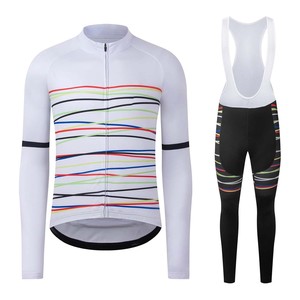Maillot de cyclisme professionnel à manches longues pour homme, personnalisable OEM, qualité supérieure, pour l'hiver, tenue de cyclisme unie pour le vélo - Product Image 4