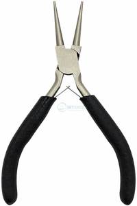 Alicates de Punta Redonda para Joyería, Herramienta de Precisión para Enhebrar Alambre, Acero Inoxidable, Mandíbula Lisa, Herramienta para Abalorios, Agarre Duradero - Product Image 5