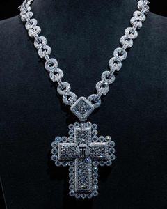VVS Moiussanite HipHop Pendant Iced Out 925 Silver Pendant Religious Jewelry Christian Faith Pendant Pass Diamond <b>Tester</b> Pendant - Product Image 1