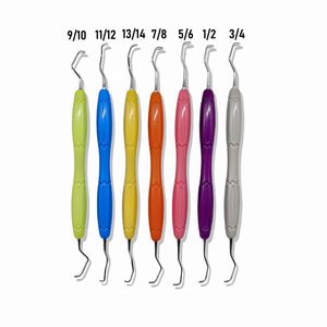 Curette Gracey professionnelle 1 pièce |   Détartreur parodontal à manche en silicone de qualité supérieure |   Acier inoxydable de qualité chirurgicale réutilisable - Product Image 4