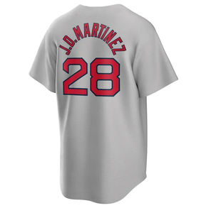 Camisetas de Béisbol con Nombre Bordado 20 Yu Chang 28 J.D. Camiseta de Béisbol Personalizada de David Ortiz, Martínez 34 - Product Image 3