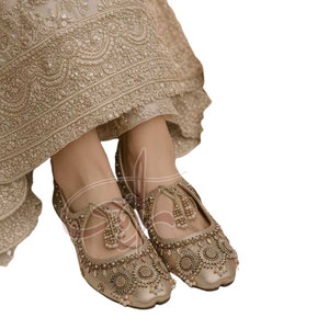 Oferta Especial: Nuevo Modelo de Khussa para Mujer, Antideslizante, Parte Superior de Cuero Sintético, Suela Antideslizante, Ligero, Suministro Directo de Fábrica - Product Image 2