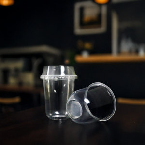 Vasos Desechables de Pared Simple en Forma de U de 95 mm de Diámetro, Marca QUANG QUAN, Ideales para Café, Leche, Té, Smoothies y Bebidas - Product Image 2