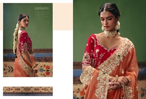 Indian Designer Silk <b>Saree</b> Modern Designs Traditional Style Wedding Party Wear High-quality 5.50 Meter Length Pakistani - Product Image 2