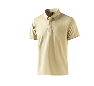OEM Mens Solid Golf <b>Polo</b> <b>Shirt</b> Short Sleeve Knitted Breathable Spandex Blend Casual Business Wear Plus Size Comfortable OEM - Product Image 1