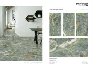 Azulejos de porcelana con superficie Pantone en tamaño 60x120cm 600x1200mm 24x48 para proyectos de diseño de paredes y pisos interiores de lujo. - Product Image 5