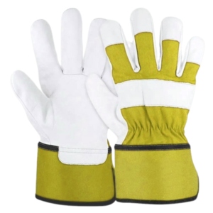 Guantes de Seguridad de Cuero Vacuno de Alta Calidad, Suaves y Cómodos, Protección Industrial para las Manos, Guantes de Trabajo para la Construcción - Product Image 3