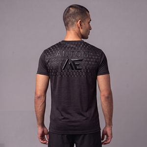 Barbell Grip <b>Shirt</b> <b>Gym</b> Cotton Spandex Compression T-<b>Shirt</b> <b>Men</b> Bodybuilding Fitness Athletic Wear Sports Training Top - Product Image 4