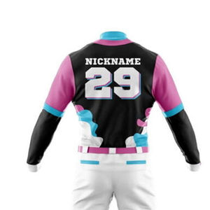 Uniforme de Béisbol y Sóftbol Estampado, Elegante, Cómodo y Transpirable, Personalizable, Unisex, Último Diseño, Nueva Llegada - Product Image 6