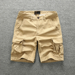 Shorts Cargo Camouflage Décontractés pour Hommes – Style Américain, Confortables, Tendance Jeunesse, Idéaux pour l'Extérieur et la Plage - Product Image 5