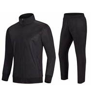 Ensemble de survêtement 2 pièces pour homme avec logo personnalisé, vêtements de sport à manches longues, fermeture éclair intégrale, pour la course à pied et le jogging, survêtement conçu sur mesure
