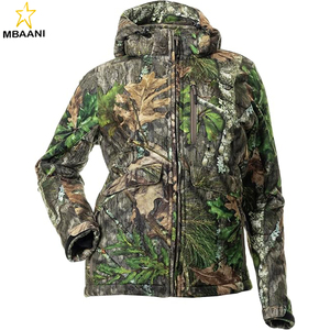 Outerwear Women's Hunting <b>Jacket</b> | Mild Climate, Windproof <b>Sherpa</b>-<b>Lined</b> Coat with Removable Hood & DWR Finish - Product Image 1