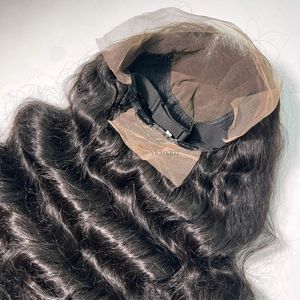Pelucas de Cabello Vietnamita Natural con Encaje Suizo 5x5 6x6 13x4, Pelucas Frontales de Encaje Remy con Cutículas Alineadas, Pelucas Onduladas con Volumen - Product Image 4