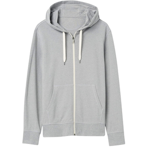 Sudaderas con capucha impermeables de forro polar con cremallera, personalizables con logo, unisex, de algodón y poliéster, tallas grandes, para hombre, estilo casual urbano, venta al por mayor para invierno - Product Image 1