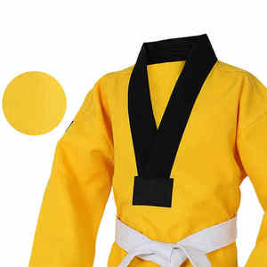 Uniformes de Taekwondo Unisex 2026, Nuevo Modelo, Personalizados, de Alta Calidad, Algodón y Poliéster, Antiencogimiento, Secado Rápido, Duraderos, para Artes Marciales - Product Image 4