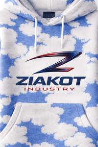 Sweatshirts à capuche pour hommes, streetwear, qualité supérieure, 100% coton, pull-over, survêtement, denim, impression lourde, sweat à capuche déchiré - Product Image 2