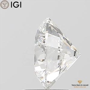 Diamante cultivado en laboratorio CVD de 4.50 quilates, color E, claridad VVS1, corte redondo de 10.64 mm, certificado por IGI para joyería premium. - Product Image 3