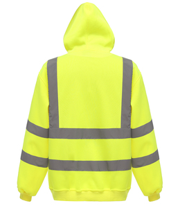 เสื้อฮู้ดสะท้อนแสงสำหรับขี่ม้า BRAND ZONE Equestrian Hi Vis รุ่น Road Safety น้ำหนัก 280 กรัม ผลิตจากโพลีเอสเตอร์ 100% - Product Image 2