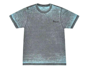 T-shirt col rond en coton biologique pour homme de qualité supérieure - T-shirt coupe ajustée classique uni à col en V - Product Image 6