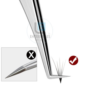 Prix bas, design unique, pinces à cils réutilisables en acier inoxydable, durables, écologiques, vente en gros, service OEM - Product Image 5