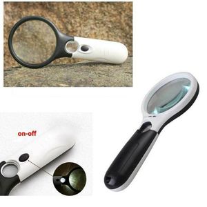 Loupe de lecture portative 45X avec 3 lumières LED, loupe à bijoux - Product Image 5